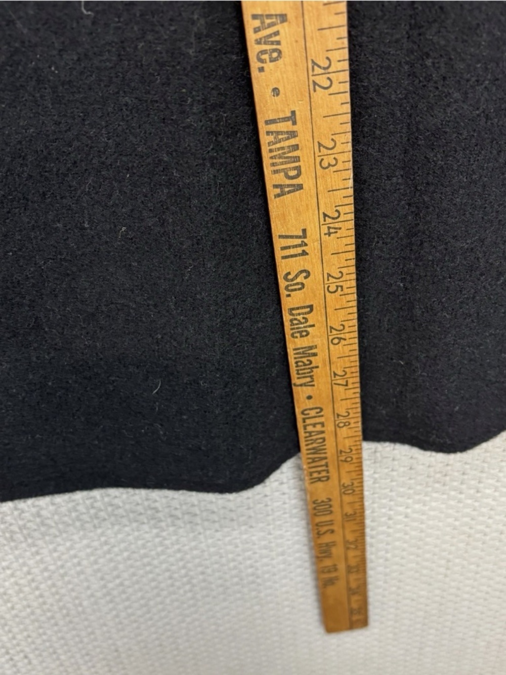 NWT Toad & Co. Men's Kennicott Wool Blend Button Up Shirt Jacket Black Sz Large - Picture 6 of 6